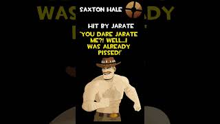 Saxton Hale  Hit By Jarate  Saxton Hale Voice Lines [upl. by Nyre568]