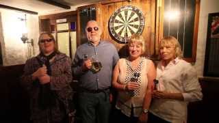 Britains first BLIND darts team play at local pub [upl. by Aiuhsoj728]