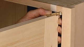 How to Install Offset Knife Hinges [upl. by Siraj]