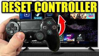 How to Reset PS4 Controller amp Fix Pairing Issues [upl. by Ytsur611]