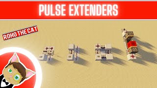 Minecraft Java  Pulse Extenders  Redstone Guide [upl. by Tri]