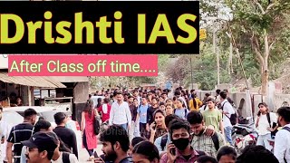 Drishti IAS Class off time Mukherjee Nagar drishtiias ias iashub [upl. by Nottarts404]