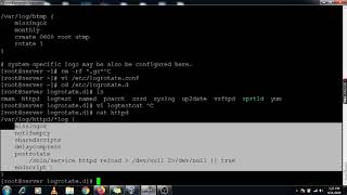 J LINUX Logrotate in linux [upl. by Aiekal859]