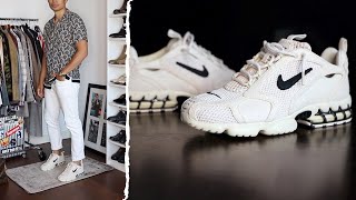 HOW TO STYLE STUSSY x NIKE SPIRIDON CAGE 2  Sneakers amp Style [upl. by Edmond]