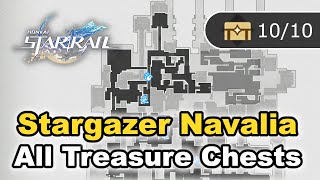 Honkai Star Rail  Stargazer Navalia  All Chests Locations Treasure Chests [upl. by Kingston]