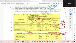 couts complets correction exercice 2013 et 2018 [upl. by Bartolome]