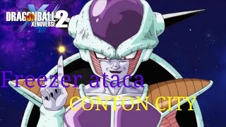 Cinematica Freezer invade Conton City Dragon Ball Xenoverse 2 [upl. by Victorie]