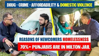 70 PUNJABIS IN CANADAS MILTON JAIL DRUG CRIME AFFORDABILITY DOMESTIC VIOLENCE  NEWCOMERS [upl. by Max]