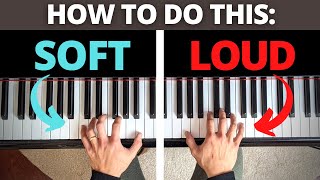 How to Play Different Volumes in Each Hand  Piano Lesson [upl. by Nosnehpets]