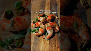 Rice Paper Firecracker Shrimp [upl. by Ynohtnaluap]