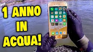 iPHONE RITROVATO SOTTACQUA DOPO UN ANNO [upl. by Llednil]