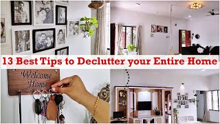 13 Best Tips to Declutter your Entire Home Effortlessly Tamil  Minimalism amp Decluttering [upl. by Onibag217]