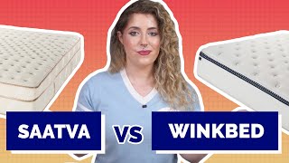 Saatva Vs WinkBed Mattress Review  Which Should You Choose UPDATED [upl. by Wolk]