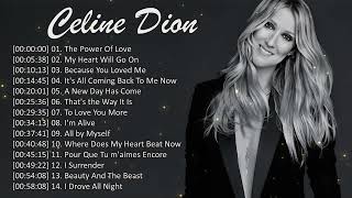 Celine Dion  Greatest Hits 2024  Best Playlist Full Album [upl. by Langan]