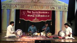 Nadaswaram Kacheri by Balamurugan amp Kumaran 22 March 2014 [upl. by Trueblood]