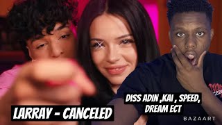 LARRAY  Canceled Remix feat Twaimz REACTION [upl. by Azirb54]