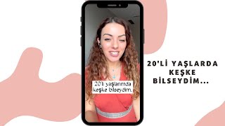 20li yaşlarda keşke bilseydim  Doç Dr Ezgi Özkur shorts [upl. by Lila]