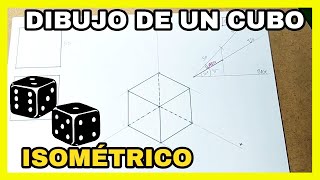 ISOMÉTRICO  cubo🧊 con reducción✅ [upl. by Keyek]