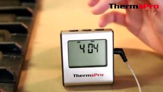 ThermoPro TP 16 Digital Thermometer Introduction [upl. by Lacey]