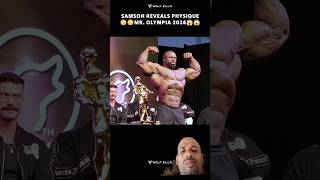 SAMSONs FIRST LOOK  Mr Olympia 2024  samson hadichoopan dereklunsford cbum [upl. by Spear]