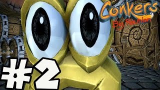 Conkers Big Reunion  Gameplay Walkthrough Part 2  HD [upl. by Ilat]