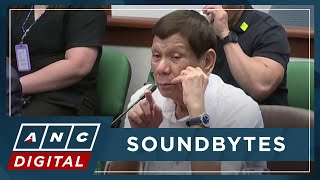 Duterte slams lawmakers forcing cop to confirm drug war system Its perjury  ANC [upl. by Lliw]