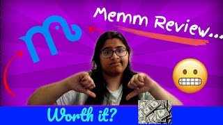 Memm MCAT Review  Worth it [upl. by Nalro]