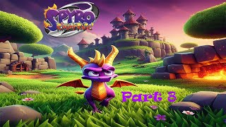 Fracture Hills  Spyro 2 Riptos Rage  Part 8 [upl. by Nosretep255]