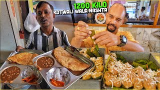 70 Rs Kotwali Bazar Indian Street Food 😍 सेठी Chole Katlambe Desi Ghee Aloo Tikki Pahadi Mithai [upl. by Sumaes89]