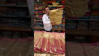 Chickpet Bangalore wholesale gifting sarees reels [upl. by Nerw]