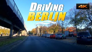 Driving Berlin Germany Kreuzberg Friedrichshain Prenzlauer Berg 4K 60FPS [upl. by Nainatrad]