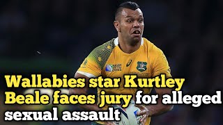 Wallabies star Kurtley Beale faces jury for alleged sexual assault [upl. by Backer]