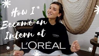 LORÉAL INTERNSHIP FAQ  My job how I got recruited my future plans [upl. by Legir]