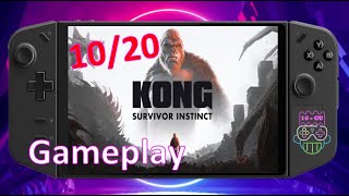 TEST  Kong Survivor Instinct  Découverte Gameplay FR 1080p  Lenovo Legion Go [upl. by Aernda]