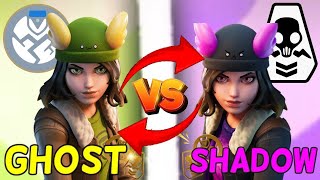 GHOST VS SHADOW  FORTNITE NO COMMENTARY [upl. by Hitoshi893]