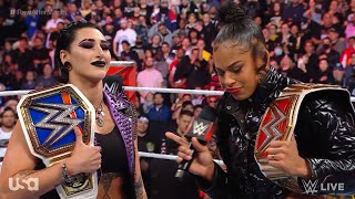 Rhea Ripley confronts Bianca Belair  WWE Raw 432023 [upl. by Suzette]