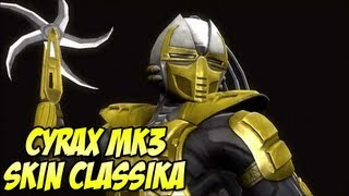 Mortal Kombat 9  Cyrax Skin MK3 [upl. by Leahcir563]