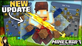 SKILL TREES NEW MOVES amp PAI SHO  Minecraft Bedrock Edition Avatar Addon [upl. by Noiramaj953]