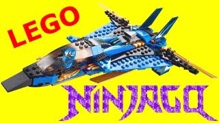 LEGO Ninjago Jays Storm Fighter 9442 Review  BrickQueen [upl. by Nerra]