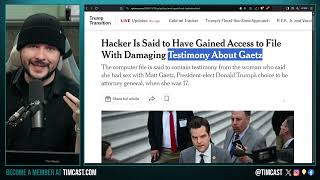 Media Claims HACKER Stole Compromising Info On Matt Gaetz DEEP STATE IS TERRIFIED Of AG Matt Gaetz [upl. by Ammadas]