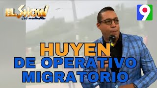 Haitianos huyen de operativo migratorio en Bávaro Punta Cana  El Show del mediodía [upl. by Attenna]