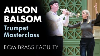 Alison Balsom Trumpet Masterclass [upl. by Kensell]