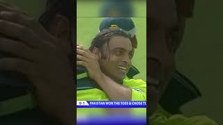 Shoaib Akhtar INSWINGING YORKER First Ball  WICKET [upl. by Gregor]