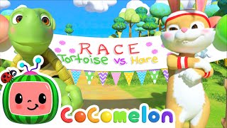 The Tortoise amp The Hare  CoComelon Nursery Rhymes [upl. by Aynotel]