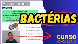 BACTÉRIAS  Características gerais  Microbiologia  Aula 7 [upl. by Salazar]