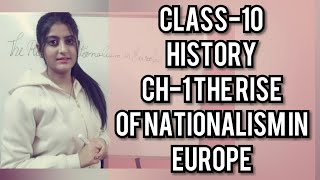 The rise of nationalism in Europe Class10historysstby simran sahni [upl. by Bickart795]