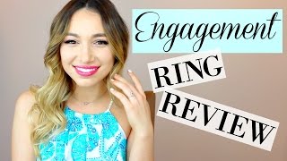 DIY BRIDE  ENGAGEMENT RING REVIEW  MORGANITE [upl. by Debera]