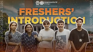 Freshers Introduction Video 2024  Entrepreneurship Cell IIT Kharagpur [upl. by Graeme]