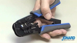 Jonard Tools UC864 Modular Crimping Tool 6 in 1 [upl. by Aspia492]