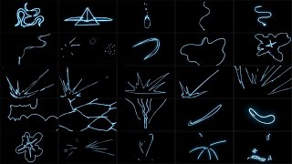 Unity Abstract Scribble Animations 02 21 06 [upl. by Choong617]